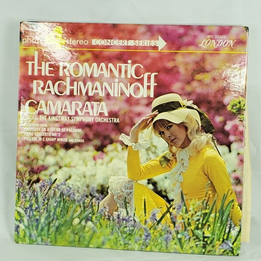 The Romantic Rachmaninoff Vinyl Record Camarata Kingsway Symphony Orchestra